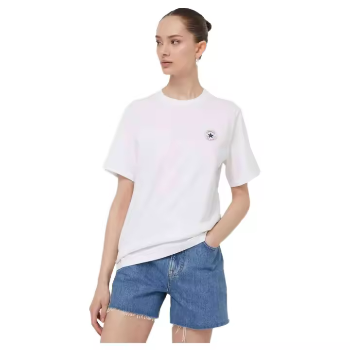 Textil Sportswear marca Converse modelo 10026565-A01 para hombre en color blanco - 1