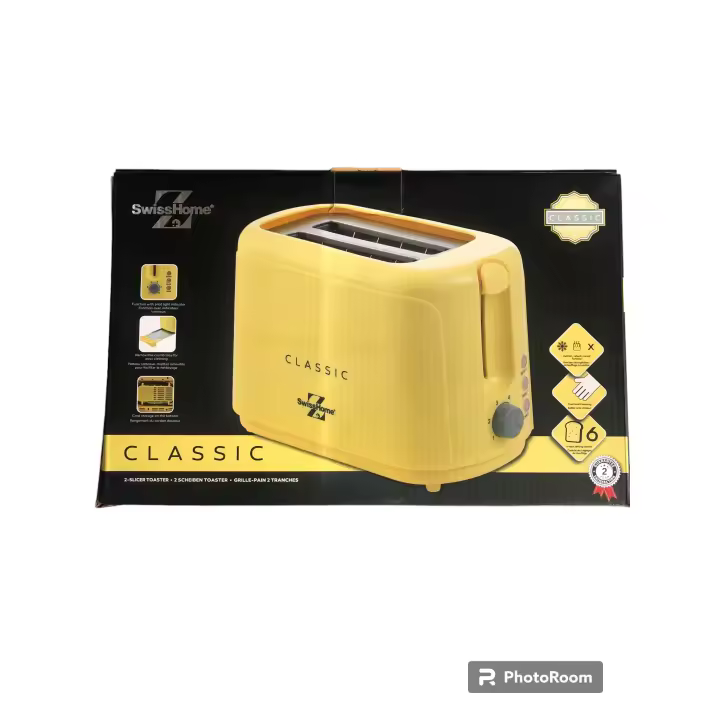 TOSTADOR DE PAN DE DOS REBANADA SWISSHOME - 1
