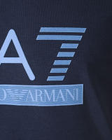 Emporio Armani EA7 Camiseta Algodón Hombre Azul Oscuro 3ZPT42PJ18Z 1554 - details 6