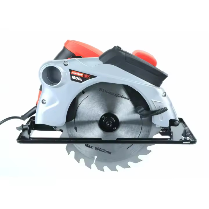 MADER 63828 Sierra Circular, con Laser, 210mm, 1800W - 1