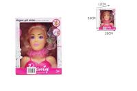 Amatoys - Busto crea tu propio estilo de peinados, Muñecas sin mecanismo, ideal para crear tus propios diseños y estilos de peinados - details 1