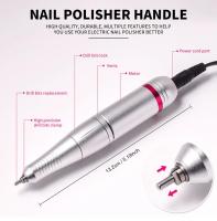 Máquina De Uñas Eléctrica De Alta Calidad Con Pantalla HD Y 45000 RPM Herramienta Profesional Para Manicura Y Pelacuaranas - details 9