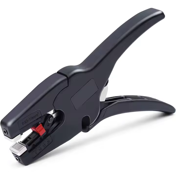 Pelacables de electricista, pelacables automáticos con mordaza autoajustables luces y portátiles, 0,03-10mm ² - 1