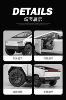 Modelo De Coche De Aleación De Metal Tesla Pickup Truck a Escala 1:36 Simulación Alta Para Decoración Y Colección Regalo Para Adolescentes Y Adultos - details 6