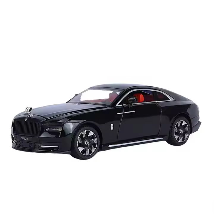 Modelo De Coche De Aleación Brillante 1:24 Rolls-Royce Juguete Coleccionable Para Enthusiasts De Los Vehículos Regalos Para Navidad/Cumpleaños - 1