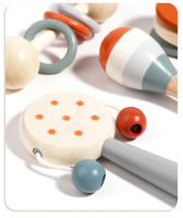 Juego De Instrumentos Musicales De Madera Para Bebés Montessori Conjunto De Percusión Con Xilofón Educativo Para Niños En Preescolar Regalos - details 16