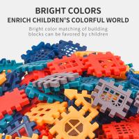 Bloques De Construcción Grandes Para Niños Y Niñas Modelo De Pared Y Ventana Piezas De Rompecabezas Regalo Para Niños Y Niñas - details 1