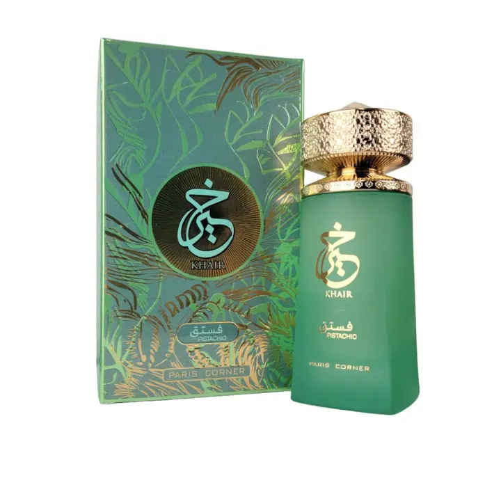 Paris Corner Khair Pistacho - Perfume Arabe Unisex, 100ml - 1