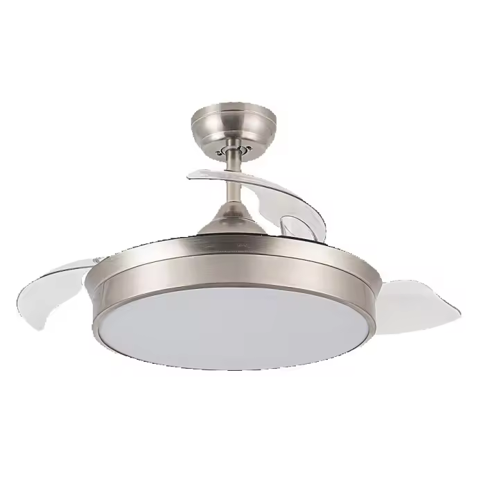 Fabrilamp - Ventilador Dc Cala Niquel 48w 4800lm 3asp.desp 91d 6 Velocidades 3000-4000-6000k Remoto+temporiza+memoria - 1