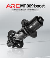 Hub De Bicicleta MTB ARC MT009 6 Pilares 4 Rodamientos Delantero Con 3 Dientes Atrás Compatible Con K7 Micro Spline HG 8 9 10 11 12S SRM XD Para Eje BOOST 15x110 Y 12x148 - details 1