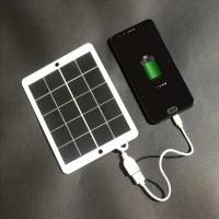 Panel Solar Plegable USB Portátil Y Flexible 5V Impermeable Para Cargador De Batería Móvil Pieza Individual - details 5