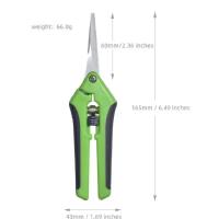 Tijeras De Jardín De Acero Inoxidable Para Podar Flores Y Frutas Adecuadas Para Podar Uvas Cabeza Recta Herramienta De Jardinería - details 6
