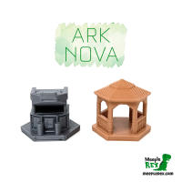 Tokens 3D para Ark Nova / Meeple Rex / Juego de Mesa - details 3