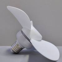 Ventilador De Techo Pequeño Con Luz E27 Y Control Remoto 6.3 Pulgadas Volumen De Aire Grande Y Silencioso Para Habitación - details 5