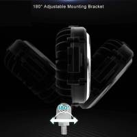 Luz LED Redonda De 7 Pulgadas 60W Para Offroad Faro Trabajo Barra LED Super Brillante Con Soporte De Montaje Ajustable Luz Diurna - details 6