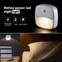 [Paquete de 3] Luz LED Nocturna de pared con sensor de movimiento, sensor de Luz, iluminación interior para habitación de Bebe, Sala de estar, Garaje - details 0