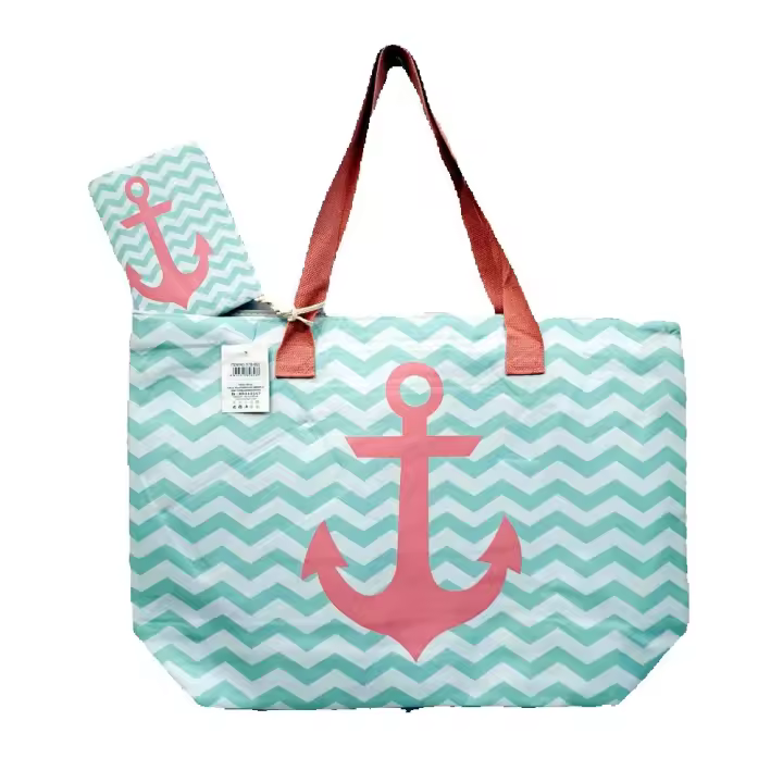 Bolso de Playa Grande para Mujeres Resistente Al Agua y la Arena,bolso de compras de gran capacidad,cm,fespu - 1