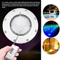 Luz de Pool, 30W RGB 300 LED Proyector de Piscina Luz Nocturna Luces LED sumergibles Imperables with Remote Control [Clase de eficiencia energética A +++] - details 1