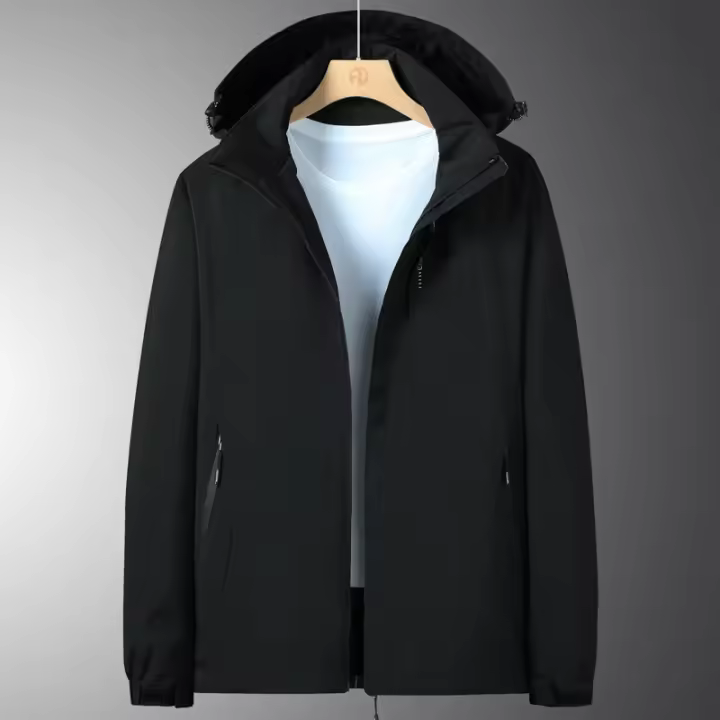 Chaqueta Deportiva De Primavera/Otoño Para Parejas Resistente Al Viento Y Transpirable Para Hombres Y Mujeres Con Cierre De Cremallera - 1