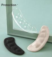 Almohadillas De Silicona Para Sandalias Antideslizantes Y Anti-desgaste Protetores De Talón Para Mujer Zapatos Confort Transpirables Y Antimicrobianos - details 0