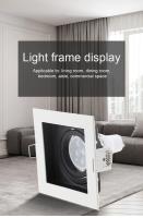 Lámpara De Pared LED Para Bombillas GU10 Iluminación De Punto Fijo Para Dormitorio Y Cocina Montaje Revestido En Aluminio Negro - details 0
