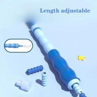 Cuerda De Saltar Ajustable De 2.8m Con Juego De Bambú Y PVC Suave Para Niños Equipo Deportivo Para Perder Peso No Se Enreda Fácilmente - details 3
