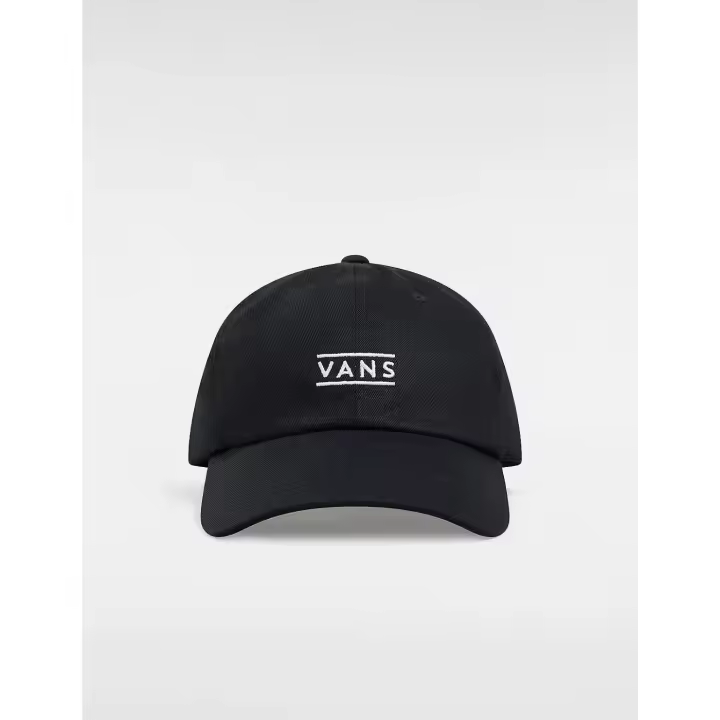 Gorra Vans Half Box Curved Bill Negra Unisex - 1