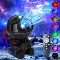 Proyector De Estrellas Luz De Noche Galaxia Astronauta Nebulosa LED Para Decoración De Habitación Y Regalo Para Niños Lámpara De Techo Estelar Cisne - details 1