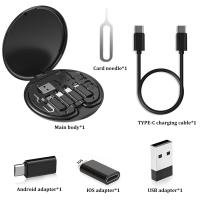 Cable Adaptador Multi USB Tipo C a C 60W Kit De Carga Con Conversión USB C a Lightning USB Y Tipo C a Micro/Type C/Lighting Para Teléfonos Móviles - details 5