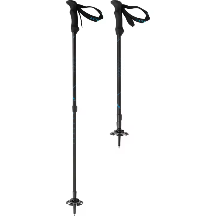 Mckinley, Migra 02 II, Bastones, Outdoor, Trekking, Ajustable, Punta Tungsteno, Unisex, Negro/Royal, MC423552_900// - 1