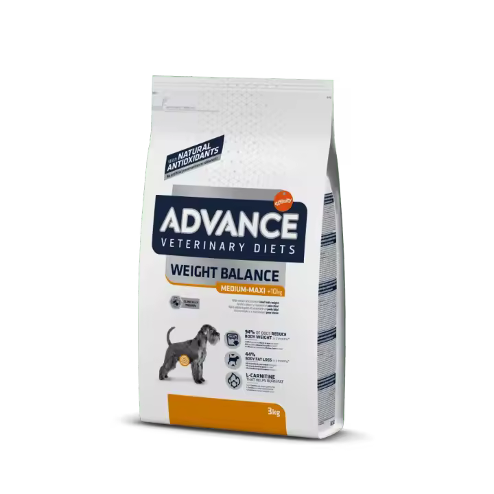 Affinity ADVANCE VETERINARY DIETS Weight Balance Medium/Maxi Dieta Veterinaria para el Sobrepeso en PERROS 3 KG - 1