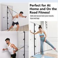 Anclaje De Puerta Para Cuerdas De Resistencia Mejorado Soporte De Ejercicios De Gimnasio Portátil Para Entrenamiento En Casa Anclaje Para Puerta De Bandas De Resistencia - details 3