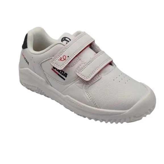 Zapatillas Deportivas Para Niños, Marca Joma, En Color Blanco Y Azul. Joma Ginkana - 1