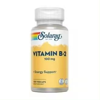 Solaray Vitamina B2 100Mg 100Caps - 1