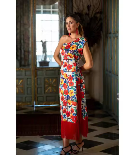 VESTIDO TRIANA AMAPOLA KAHYRA Kahyra V2426B - 1