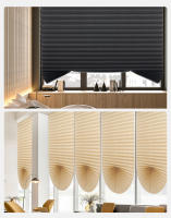 Cortinas De Blackout Adhesivas Para Ventanas Simple Plisadas Zebra De Poliéster 100% Cubierta Para Dormitorio Sala De Estar Balcón Instalación Exterior Moderno - details 8