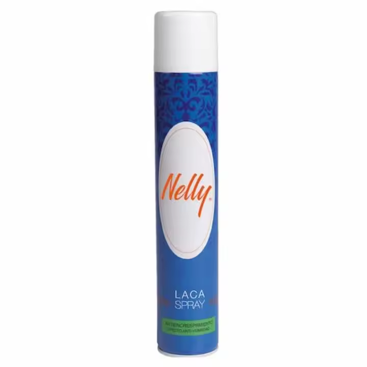 NELLY Laca Antiencrespamiento en Spray 400 ml pack 3 unidades | Fijación duradera y control del frizz | Laca capilar para todo tipo de cabello con acabado natural - 1