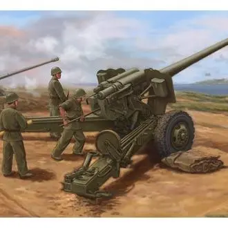 TROMPETER 02335 PLA TIPO 59 130mm TOWER FIELD GUN 1/35 - 1