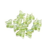 50pcs Encantos De Mariposa Acrílico AB Color Charms Bolas Espaciadoras Para Pulseras Y Collares DIY Accesorios De Joyería - details 5