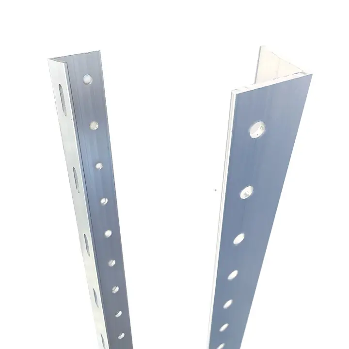 Plusenergy - Perfil L Aluminio con agujeros 250cm - 1