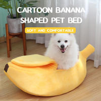 Cama Para Gato En Forma De Plátano Casa Cozy Y Divertida Almohadilla De Gato Caliente Duradera Portátil Jaula Para Mascotas Colores Variados Suministros Para Gatos - details 3