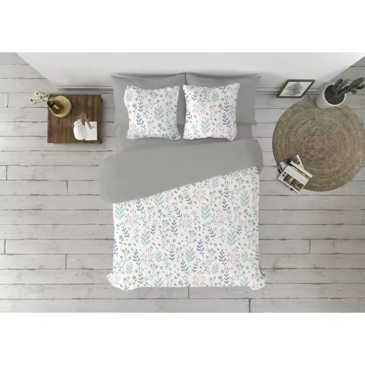 Juego de funda nórdica Pierre Cardin AURIN Gris Cama de 180 3 Piezas - 1