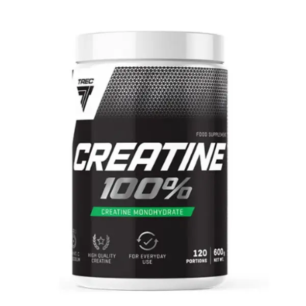 Trec Nutrition Creatine 100% - Suplemento de creatina monohidratada - 600 gr - Mejora el rendimiento físico - Sabor a elegir - Incrementa la masa muscular - Favorece la recuperación. - 1