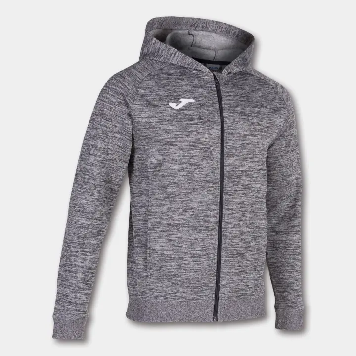 Chaqueta Capucha Básica Hombre Joma Menfis 101303 Melange 150 Cálida - 1