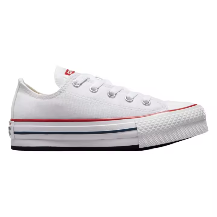 Converse, Chuck Taylor All Star Eva Lift, Zapatillas, Sportwear, Moda, Lona, Plataforma, Blanco, Niño, CV372862C_102// - 1