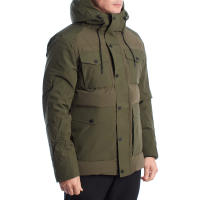 U.S. Polo Assn.-Chaqueta Parka de Hombre Acolchada con Capucha US40127016