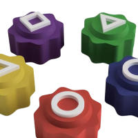 Juego De Piedras Gonggi Jack Set De Entrenamiento De Coordinación Manual-Mental Juguete De Partido Para Jóvenes Y Adultos - details 7