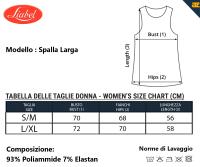 LIABEL Camiseta de Tirantes Anchos/Estrechos para Mujer Paquete de 2 Unidades - details 1