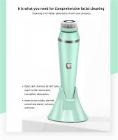 Cepillo de limpieza Facial eléctrico 4 en 1, herramienta de limpieza Facial recargable, impermeable, giratorio, limpiador de poros, máquina de piel Facial - details 2