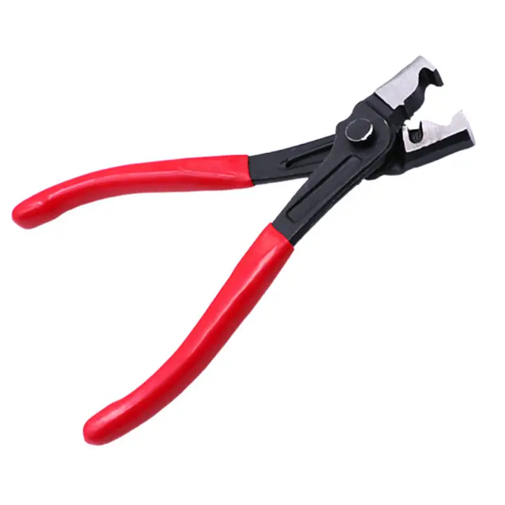 Alicates De Tornillo Para Tubos Herramienta De Desmontaje Automotriz Mano Herramienta De Eliminación De Tubos De Aceite Y Agua Tipo Collar Clic-R - 1